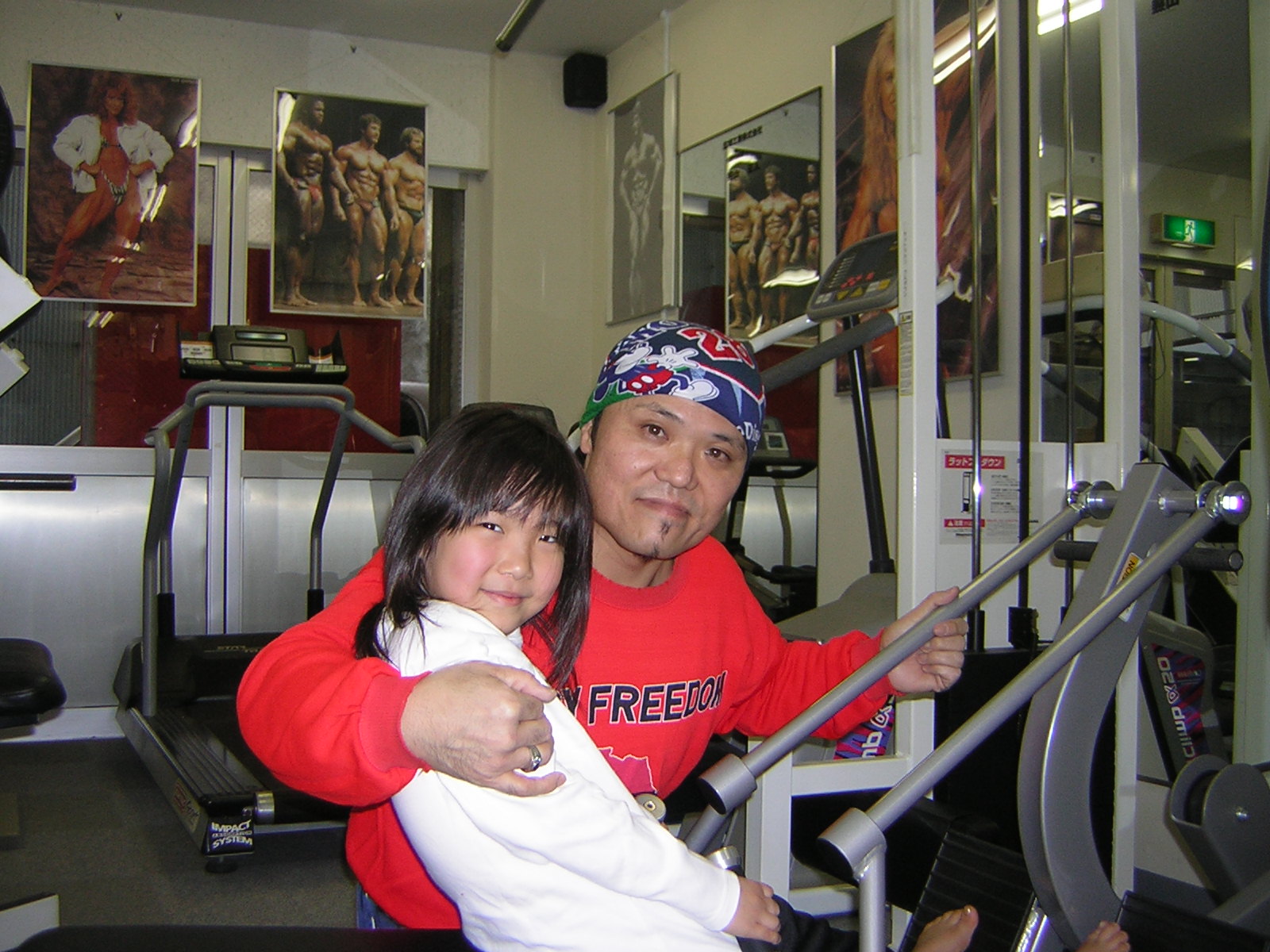 広島でも有数のこだわりのあるトレーニングルーム。/広島市西区 スポーツジム ボディビル